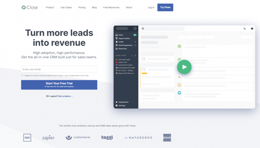 close crm