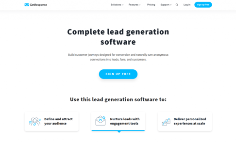 getresponse - hubspot alternative
