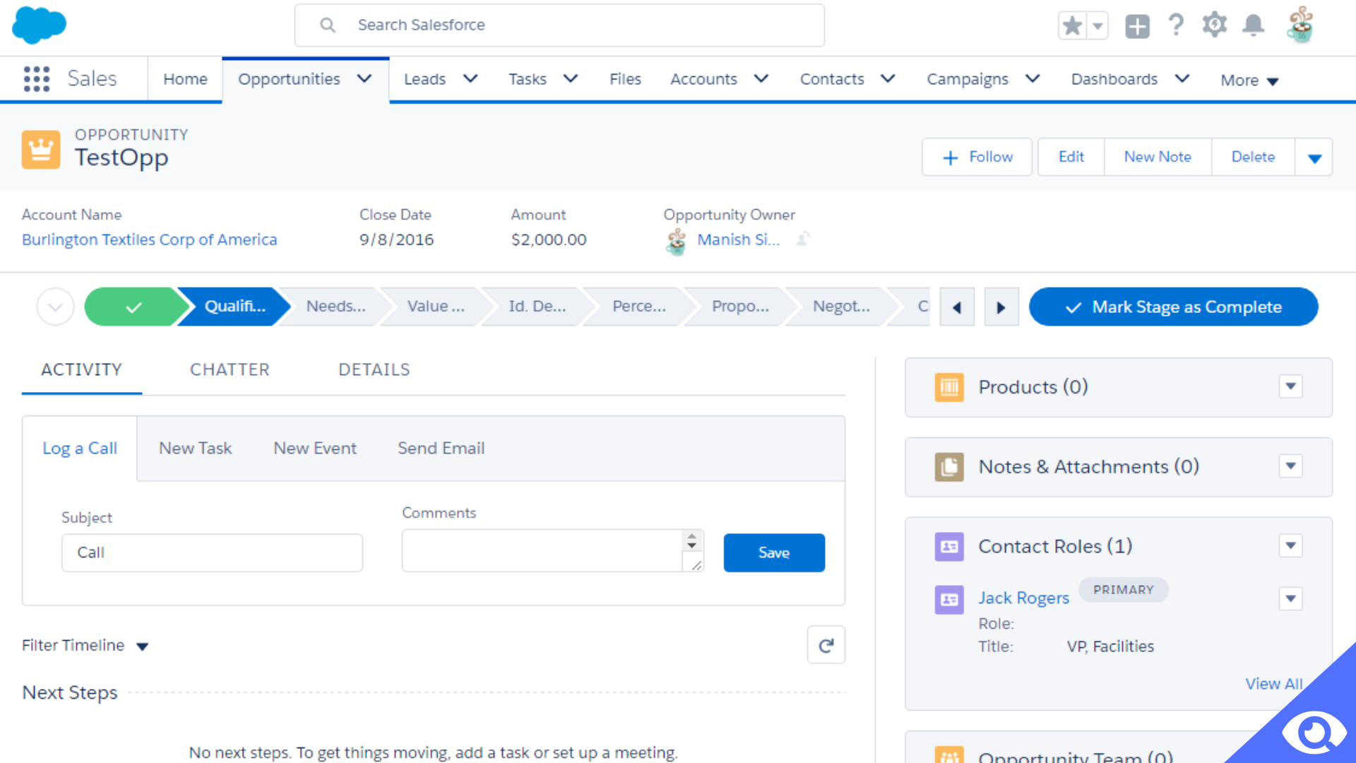 salesforce screen lightning