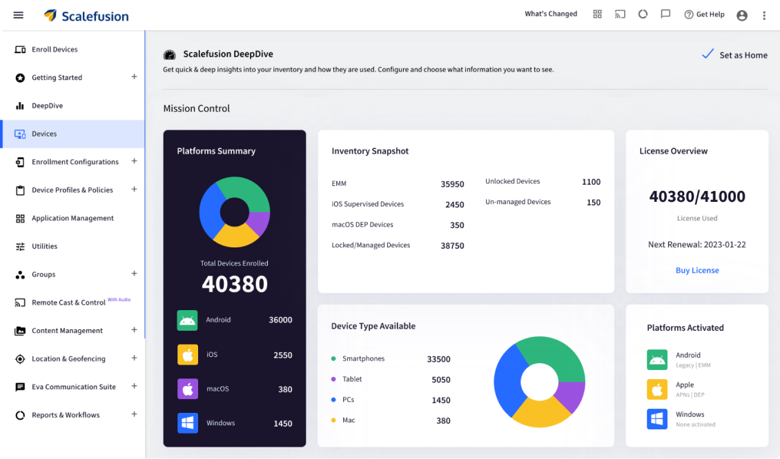 scalefusion_interface